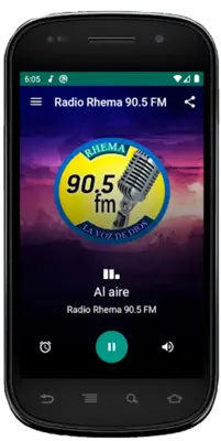 Radio Rhema 90.5 FM android App screenshot 0