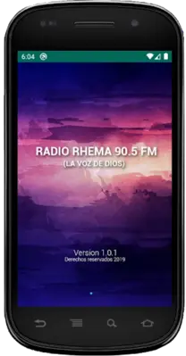 Radio Rhema 90.5 FM android App screenshot 1